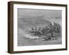 Victorian Derby at Tattenham Corner, 1872-Gustave Doré-Framed Giclee Print