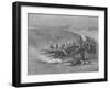 Victorian Derby at Tattenham Corner, 1872-Gustave Doré-Framed Giclee Print