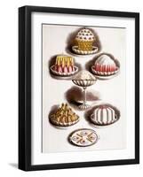 Victorian Desserts 1893-null-Framed Art Print