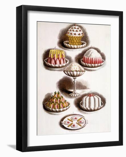 Victorian Desserts 1893-null-Framed Art Print