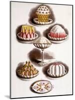 Victorian Desserts 1893-null-Mounted Art Print