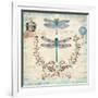 Victorian Dragonflies-Christopher James-Framed Art Print