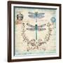 Victorian Dragonflies-Christopher James-Framed Art Print