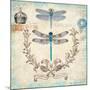 Victorian Dragonflies-Christopher James-Mounted Art Print