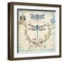 Victorian Dragonflies-Christopher James-Framed Art Print