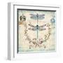 Victorian Dragonflies-Christopher James-Framed Art Print