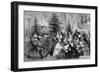 Victorian Family Gathering around a Christmas Tree-null-Framed Giclee Print