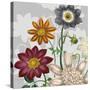 Victorian Garden 1-Devon Ross-Stretched Canvas