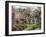 Victorian Garden Cottage-Dominic Davison-Framed Art Print