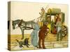 Victorian holidays - arriving at Caen-Thomas Crane-Stretched Canvas