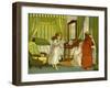 Victorian holidays -hotel in Boulogne-Thomas Crane-Framed Giclee Print