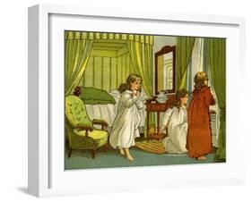 Victorian holidays -hotel in Boulogne-Thomas Crane-Framed Giclee Print