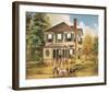 Victorian House, No. 10-null-Framed Art Print