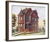 Victorian House, No. 11-null-Framed Art Print