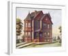 Victorian House, No. 11-null-Framed Art Print