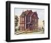 Victorian House, No. 11-null-Framed Art Print