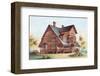 Victorian House, No. 14-null-Framed Art Print