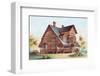 Victorian House, No. 14-null-Framed Art Print