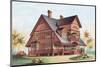 Victorian House, No. 14-null-Mounted Art Print