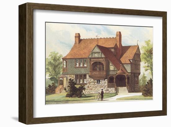 Victorian House, No. 15-null-Framed Art Print