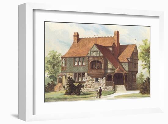 Victorian House, No. 15-null-Framed Art Print