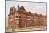 Victorian House, No. 17-null-Mounted Art Print