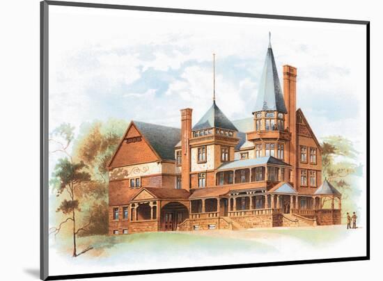 Victorian House, No. 19-null-Mounted Premium Giclee Print