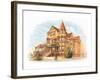 Victorian House, No. 20-null-Framed Art Print