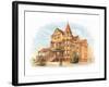 Victorian House, No. 20-null-Framed Art Print