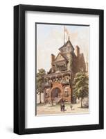 Victorian House, No. 4-null-Framed Art Print