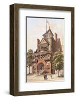 Victorian House, No. 4-null-Framed Art Print