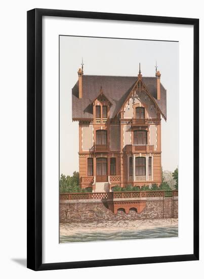 Victorian House, No. 5-null-Framed Art Print