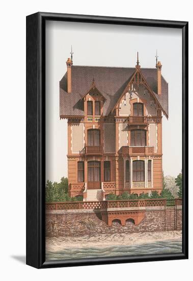 Victorian House, No. 5-null-Framed Art Print