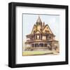 Victorian House, No. 8-null-Framed Art Print