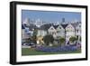 Victorian Houses at the Alamo Square, San Francisco, California, Usa-Rainer Mirau-Framed Photographic Print