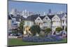 Victorian Houses at the Alamo Square, San Francisco, California, Usa-Rainer Mirau-Mounted Photographic Print