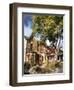 Victorian Houses in the Fall, Toronto, Ontario, Canada, North America-Donald Nausbaum-Framed Photographic Print