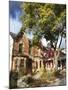 Victorian Houses in the Fall, Toronto, Ontario, Canada, North America-Donald Nausbaum-Mounted Photographic Print