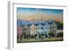 Victorian Houses - Seven Sisters San Francisco-Markus Bleichner-Framed Art Print