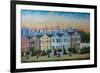 Victorian Houses - Seven Sisters San Francisco-Markus Bleichner-Framed Art Print