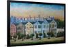 Victorian Houses - Seven Sisters San Francisco-Markus Bleichner-Framed Art Print