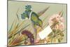 Victorian Hummingbird-null-Mounted Art Print