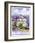 Victorian Inn on the River-Sandra Willard-Framed Giclee Print