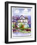 Victorian Inn on the River-Sandra Willard-Framed Giclee Print