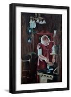 Victorian Kitchen, 1976-Anthony Butera-Framed Giclee Print