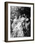 Victorian Ladies at Tea Luncheon-null-Framed Photographic Print