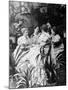 Victorian Ladies at Tea Luncheon-null-Mounted Photographic Print