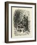 Victorian London Docks-Gustave Dore-Framed Giclee Print