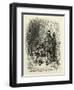 Victorian London Docks-Gustave Dore-Framed Giclee Print