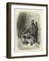 Victorian London Docks-Gustave Dore-Framed Giclee Print